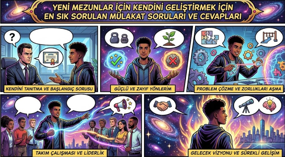 En Sık Sorulan Mülakat Soruları ve Cevapları