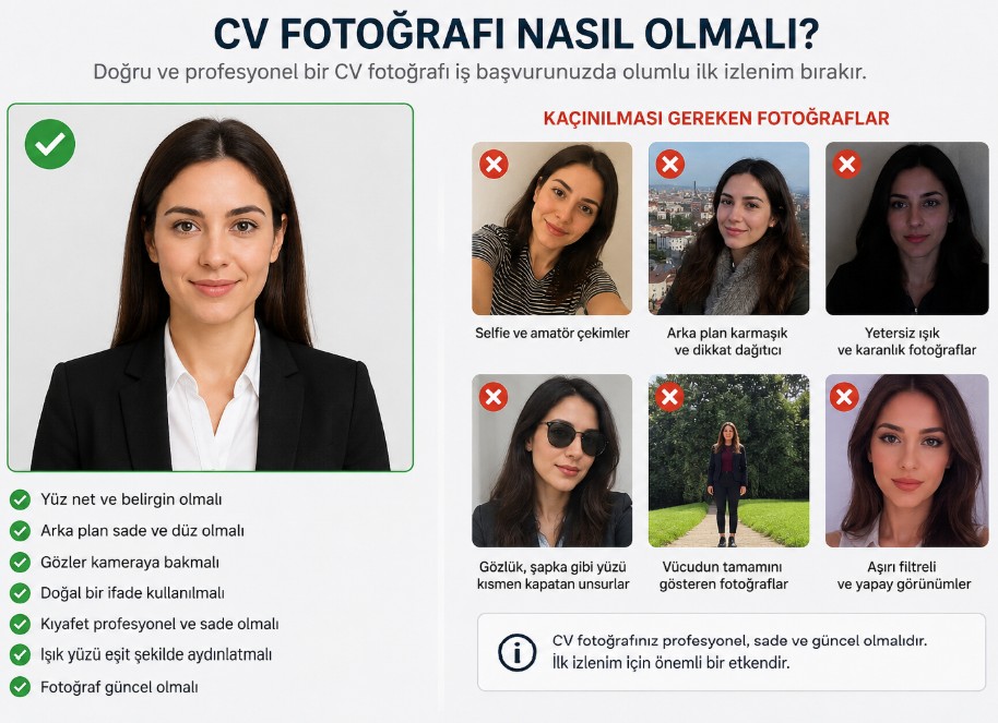 CV Fotoğrafı Nasıl Olmalı?